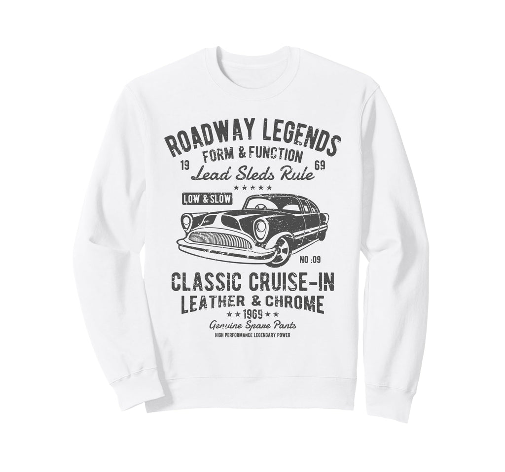 Automotive Nostalgia Car Cruise Sweatshirt - Aesthetic Graphic Unisex - T-Shirt, Sweatshirt, Hoodie