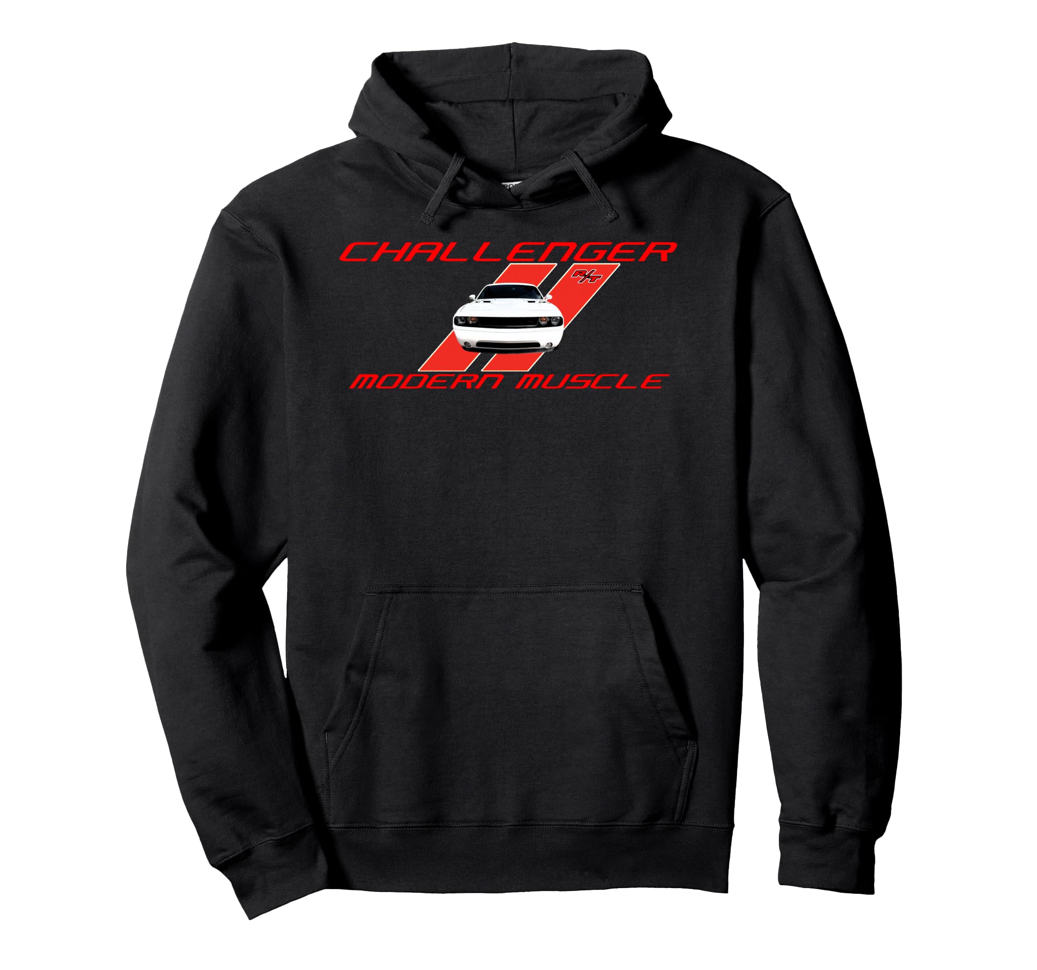 Dodge Challenger Rt Modern Muscle Hoodie - Trendy Graphic for Adults - T-Shirt, Sweatshirt, Hoodie