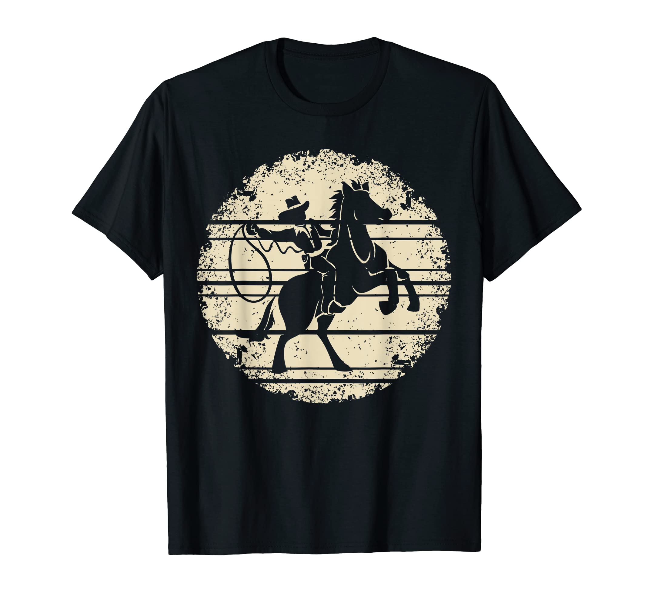 Western Cowboy Rodeo Horseback Riding T-Shirt - Streetwear Style Men Women - T-Shirt, Sweatshirt, Hoodie