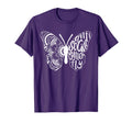 Anti Social Butterfly Introvert T-Shirt - Fun Novelty Design for Adults - T-Shirt, Sweatshirt, Hoodie