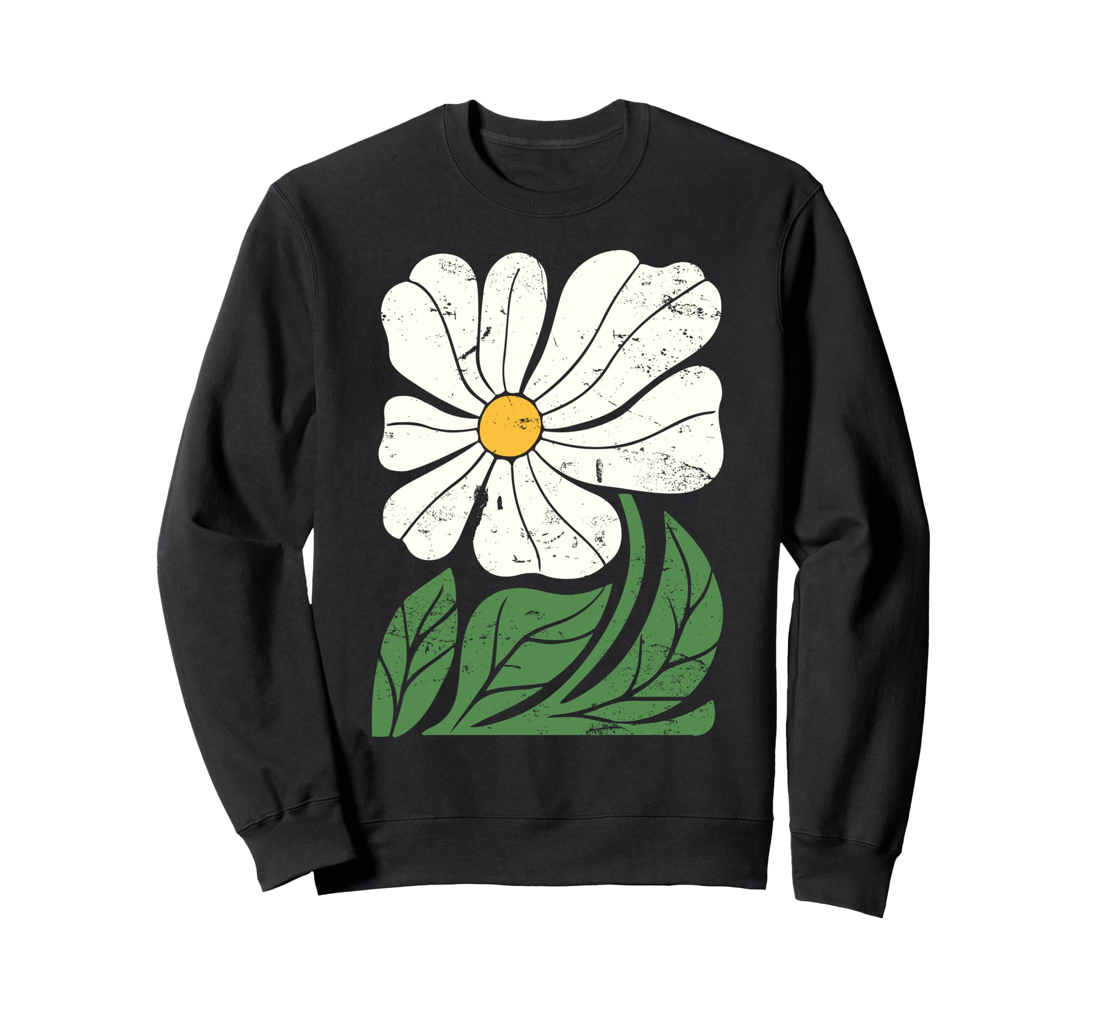Boho Aesthetic Matisse Flower Sweatshirt - Novelty Apparel for Adults - T-Shirt, Sweatshirt, Hoodie