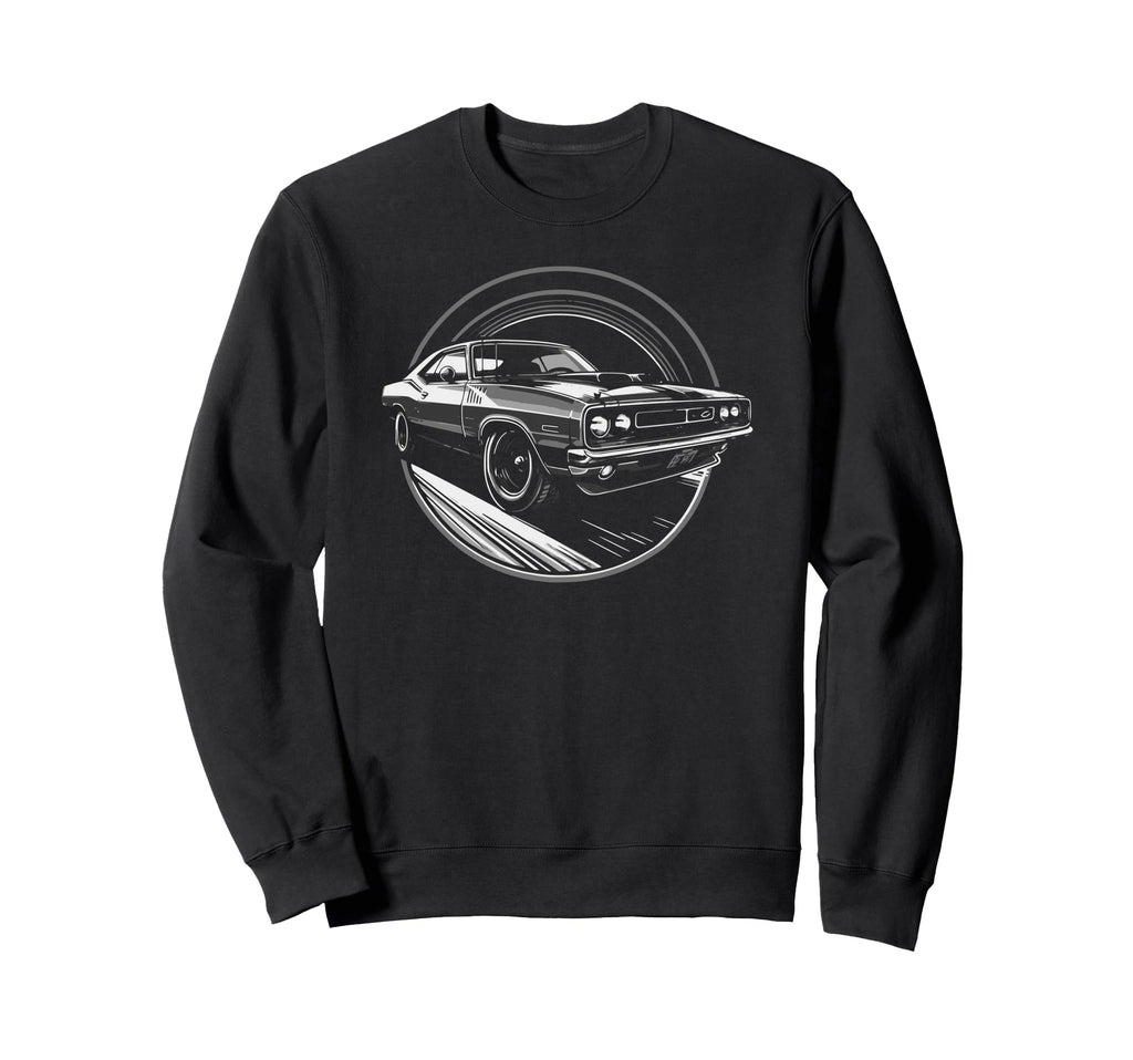 Muscle Car 60S 70S Car Lover Sweatshirt - Novelty Apparel Unisex - T-Shirt, Sweatshirt, Hoodie
