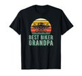 Best Biker Grandpa Motorcycle T-Shirt - Fun Novelty Design Men Women - T-Shirt, Sweatshirt, Hoodie