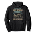 Awesome Biker Dad Tattoos Motorcycle Lover Hoodie - Novelty Apparel Unisex - T-Shirt, Sweatshirt, Hoodie