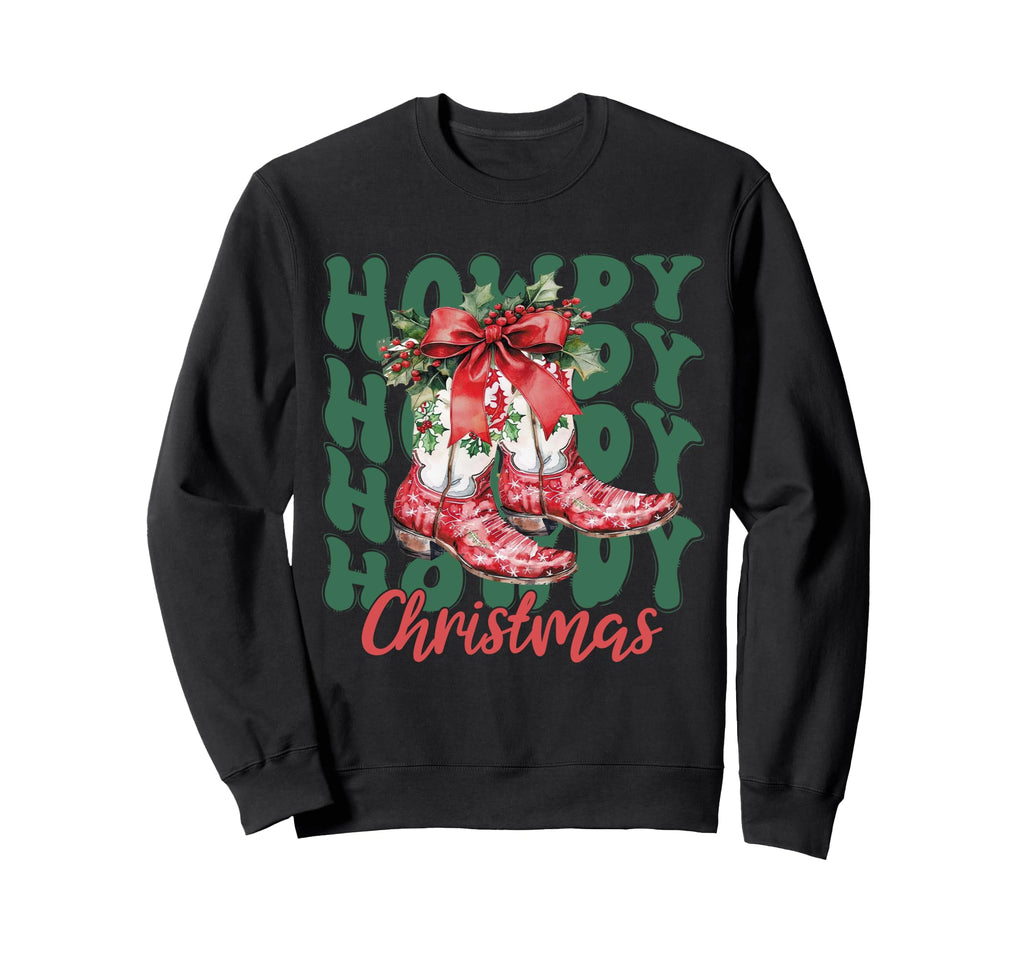 Howdy Western Coquette Sweatshirt - Unique Graphic Unisex - T-Shirt, Sweatshirt, Hoodie