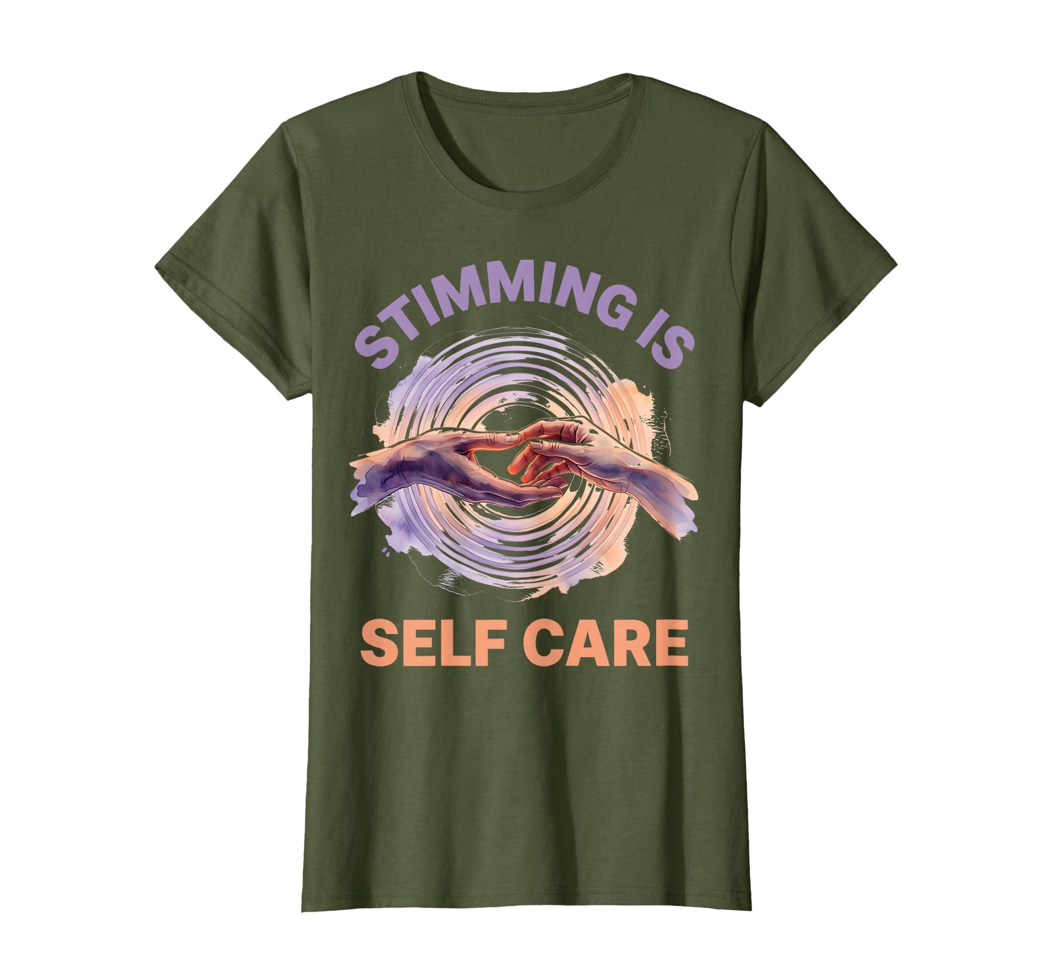 Stimming Is Self Care Neurodiversity T-Shirt - Graphic Print Men Women - T-Shirt, Sweatshirt, Hoodie