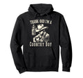 Thank God Im Country Music Cowboy Western Hoodie - Unique Graphic Men Women - T-Shirt, Sweatshirt, Hoodie