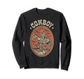 Rodeo Cowboy Horse Equestrian Western Sweatshirt - Unique Graphic Unisex - T-Shirt, Sweatshirt, Hoodie