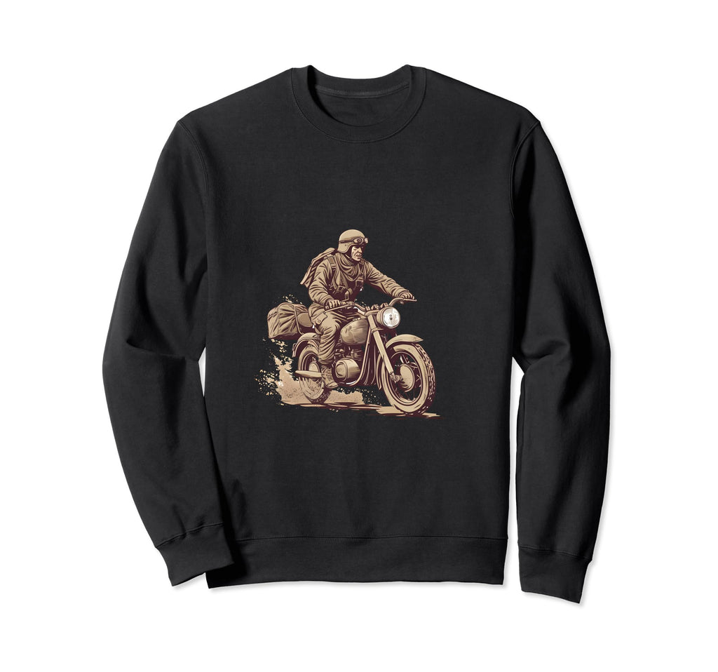 Motorcycle Motorcyclist Sweatshirt - Casual Everyday Wear Unisex - T-Shirt, Sweatshirt, Hoodie