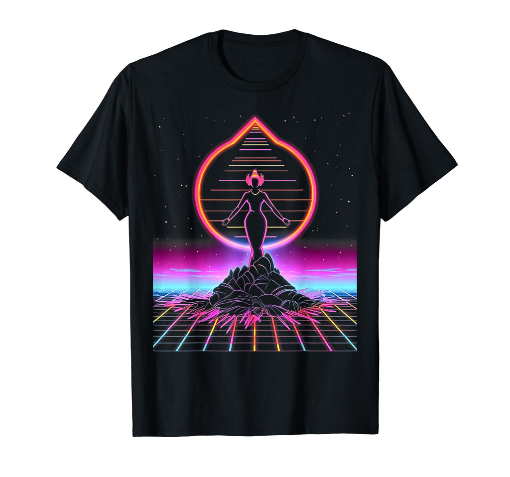 Synthwave Alien Cyberpunk 80S Sci Fi 20 T-Shirt - Graphic Print Men Women - T-Shirt, Sweatshirt, Hoodie