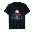 Skull Vaporwave Retrowave Aesthetic T-Shirt - Trendy Graphic for Adults - T-Shirt, Sweatshirt, Hoodie