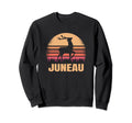 Juneau Alaska Deer Ak Sweatshirt - Fun Novelty Design for Adults - T-Shirt, Sweatshirt, Hoodie