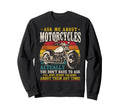 Motorcycle Biker Ask Me About Sweatshirt - Fun Novelty Design for Adults - T-Shirt, Sweatshirt, Hoodie