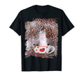 Dolphin Coffee Love Self Care T-Shirt - Trendy Graphic for Adults - T-Shirt, Sweatshirt, Hoodie