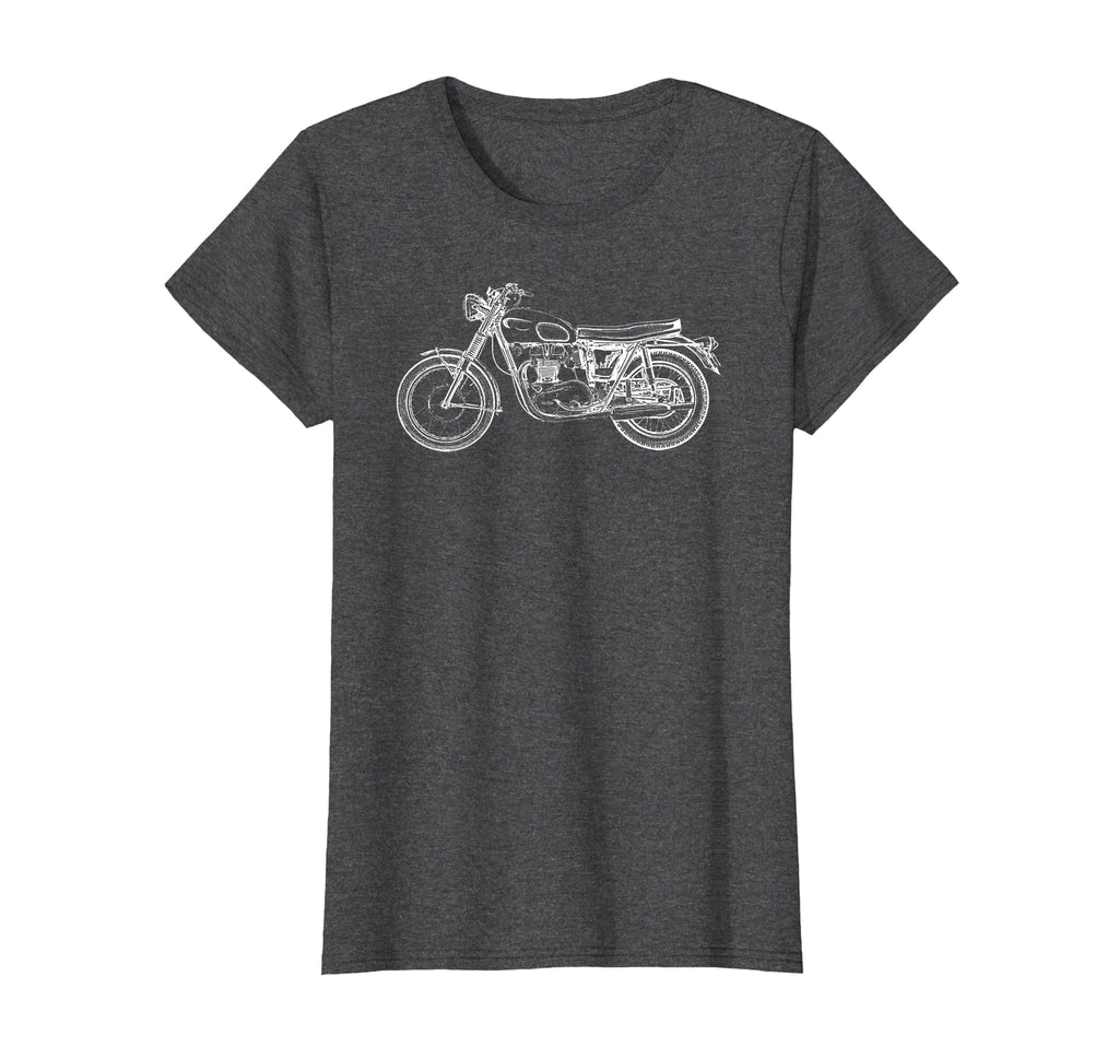 Motorcycle Motor Bike Sketch T-Shirt - Graphic Print Unisex - T-Shirt, Sweatshirt, Hoodie