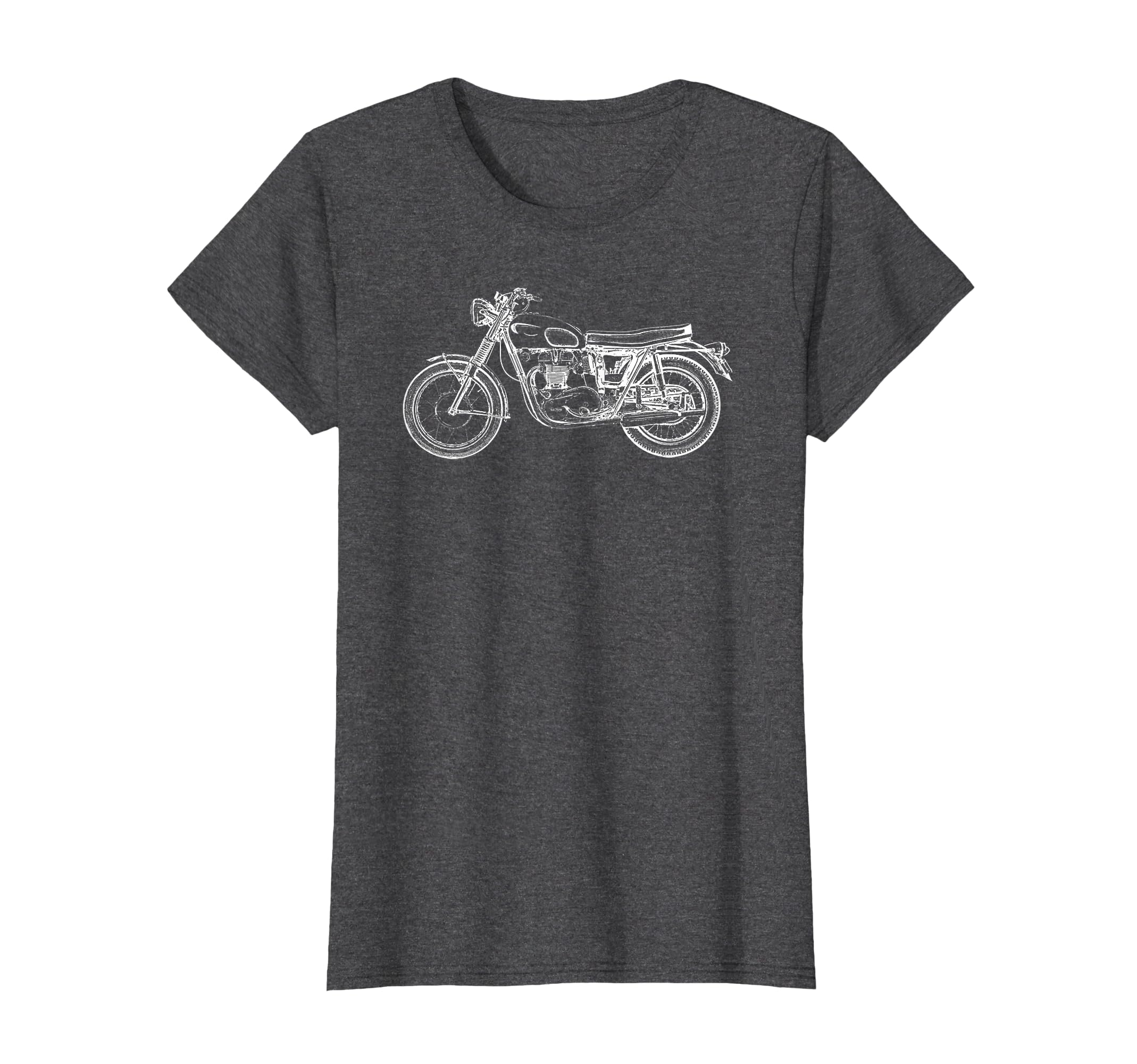 Motorcycle Motor Bike Sketch T-Shirt - Graphic Print Unisex - T-Shirt, Sweatshirt, Hoodie