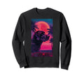 Rhodesian Ridgeback Vaporwave Dog Pet Sweatshirt - Graphic Print Men Women - T-Shirt, Sweatshirt, Hoodie