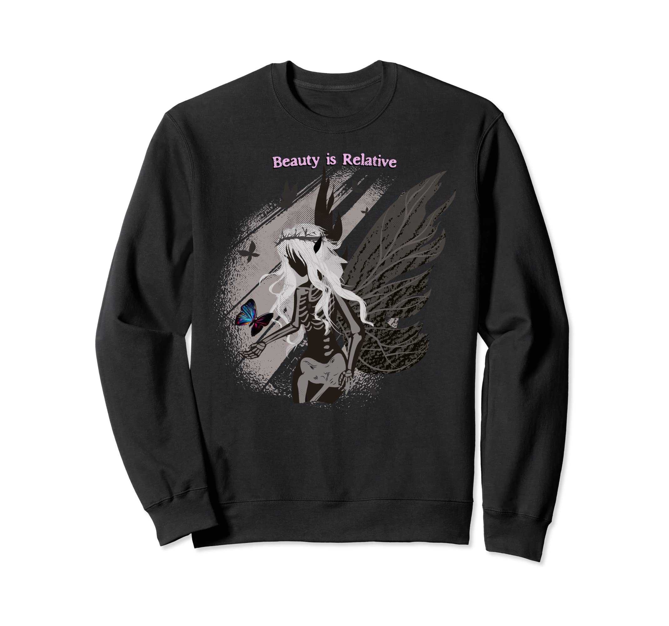 Anime Anti Social Pastel Goth Sweatshirt - Novelty Apparel Men Women - T-Shirt, Sweatshirt, Hoodie