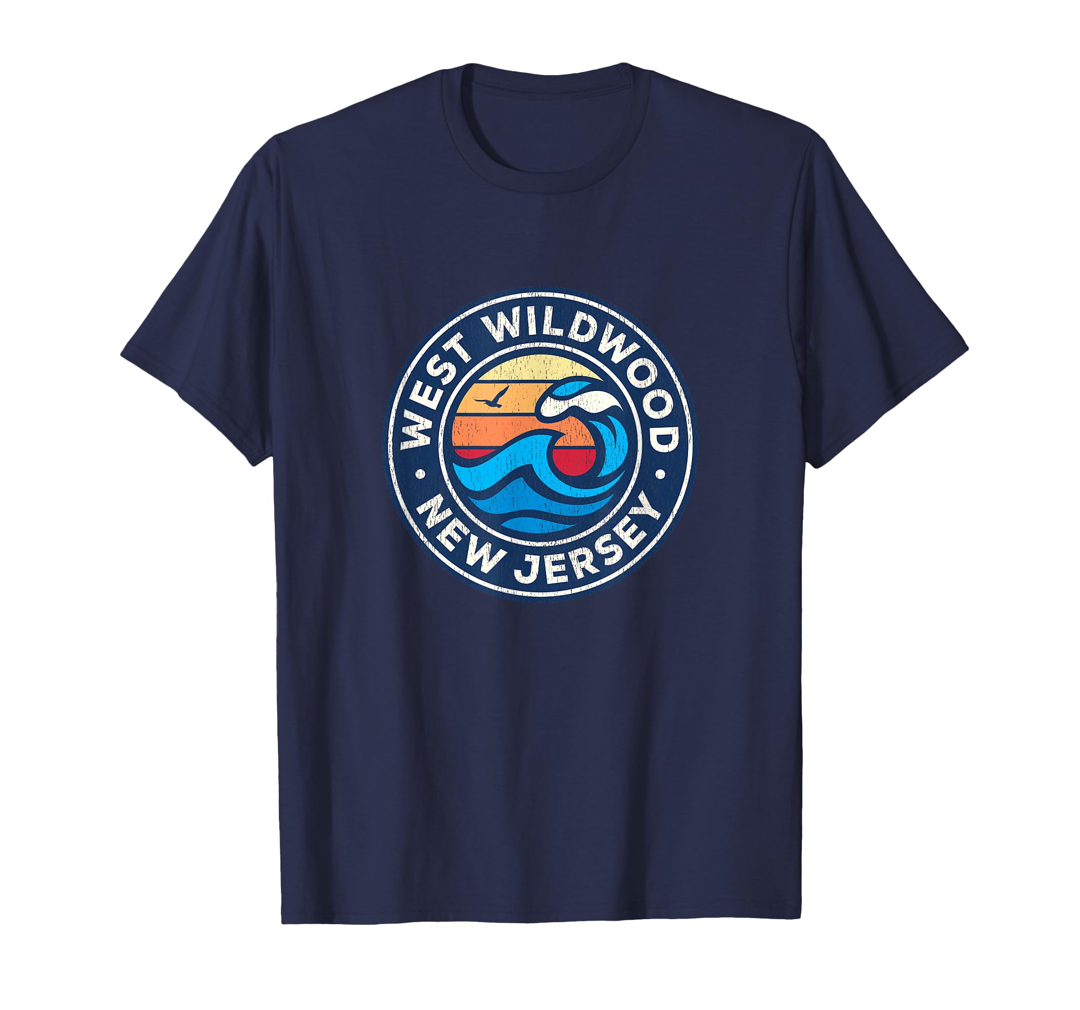 West Wildwood New Jersey Nj T-Shirt - Casual Everyday Wear Men Women - T-Shirt, Sweatshirt, Hoodie