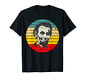 4Th July Sunset Abe Abraham Lincoln T-Shirt - Minimalist Print for Adults - T-Shirt, Sweatshirt, Hoodie