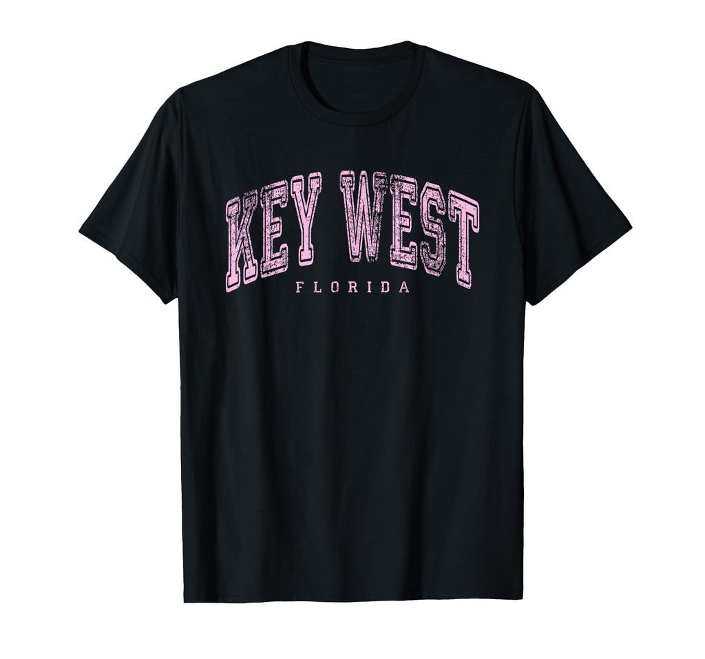 Key West Florida Keys Us City State T-Shirt - Custom Art Print Men Women - T-Shirt, Sweatshirt, Hoodie