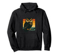 Owl 70S Bird Watching Hoodie - Custom Art Print for Adults - T-Shirt, Sweatshirt, Hoodie