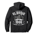 60Th Birthday Motorcycle Hoodie - Aesthetic Graphic for Adults - T-Shirt, Sweatshirt, Hoodie