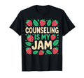 Counseling Is My Jam Psych Mental T-Shirt - Novelty Apparel for Adults - T-Shirt, Sweatshirt, Hoodie