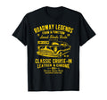 Automotive Nostalgia Car Cruise Distressed T-Shirt - Trendy Graphic Unisex - T-Shirt, Sweatshirt, Hoodie