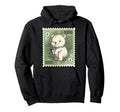 Bear Postage Stamp Animal Hoodie - Novelty Apparel Unisex - T-Shirt, Sweatshirt, Hoodie