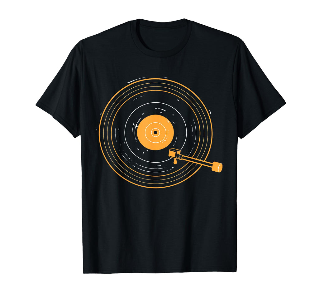 Turntable Vinyl Record Player Sketch T-Shirt - Streetwear Style Men Women - T-Shirt, Sweatshirt, Hoodie