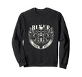 Biker From Hell Skull Motorcycle Wings Sweatshirt - Graphic Print Men Women - T-Shirt, Sweatshirt, Hoodie