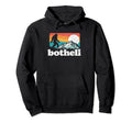 Bothell West Washington Bigfoot Mountains Hoodie - Graphic Print Men Women - T-Shirt, Sweatshirt, Hoodie