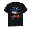Plymouth American Muscle Cars T-Shirt - Minimalist Print Men Women - T-Shirt, Sweatshirt, Hoodie