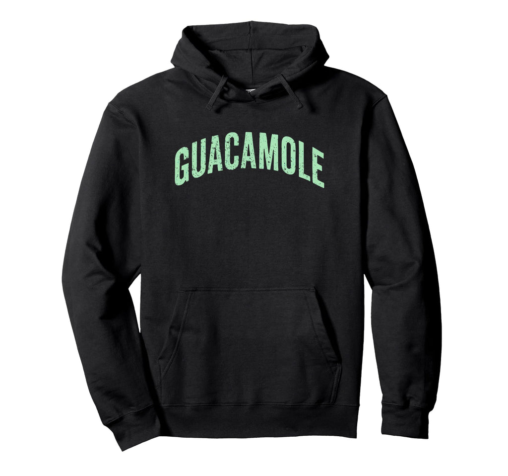 Guacamole Mexican Typography Concept Hoodie - Minimalist Print Men Women - T-Shirt, Sweatshirt, Hoodie