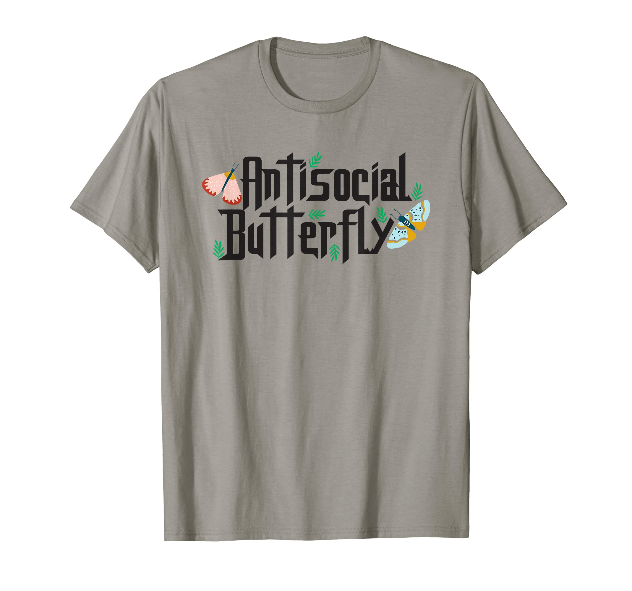 Antisocial Butterfly Insect T-Shirt - Casual Everyday Wear for Adults - T-Shirt, Sweatshirt, Hoodie