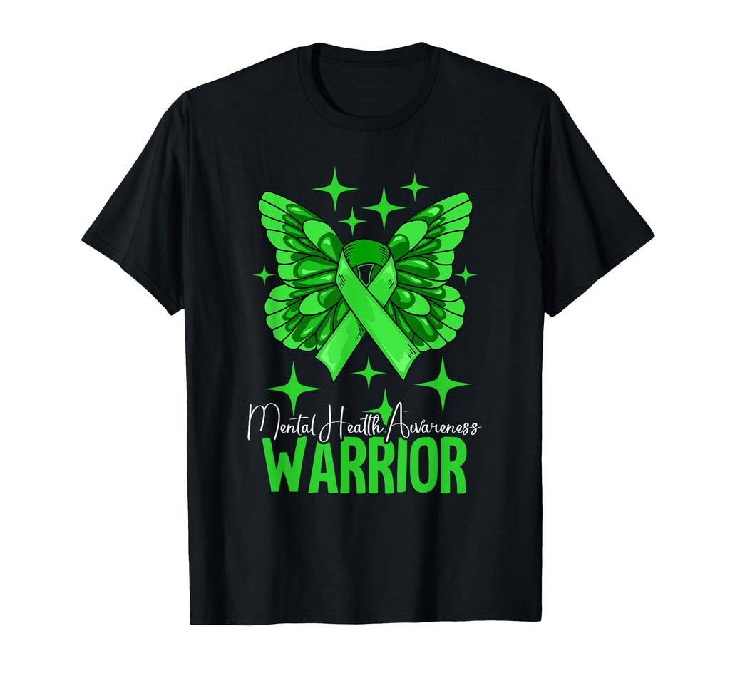 Warrior Mental Health Awareness T-Shirt - Streetwear Style for Adults - T-Shirt, Sweatshirt, Hoodie