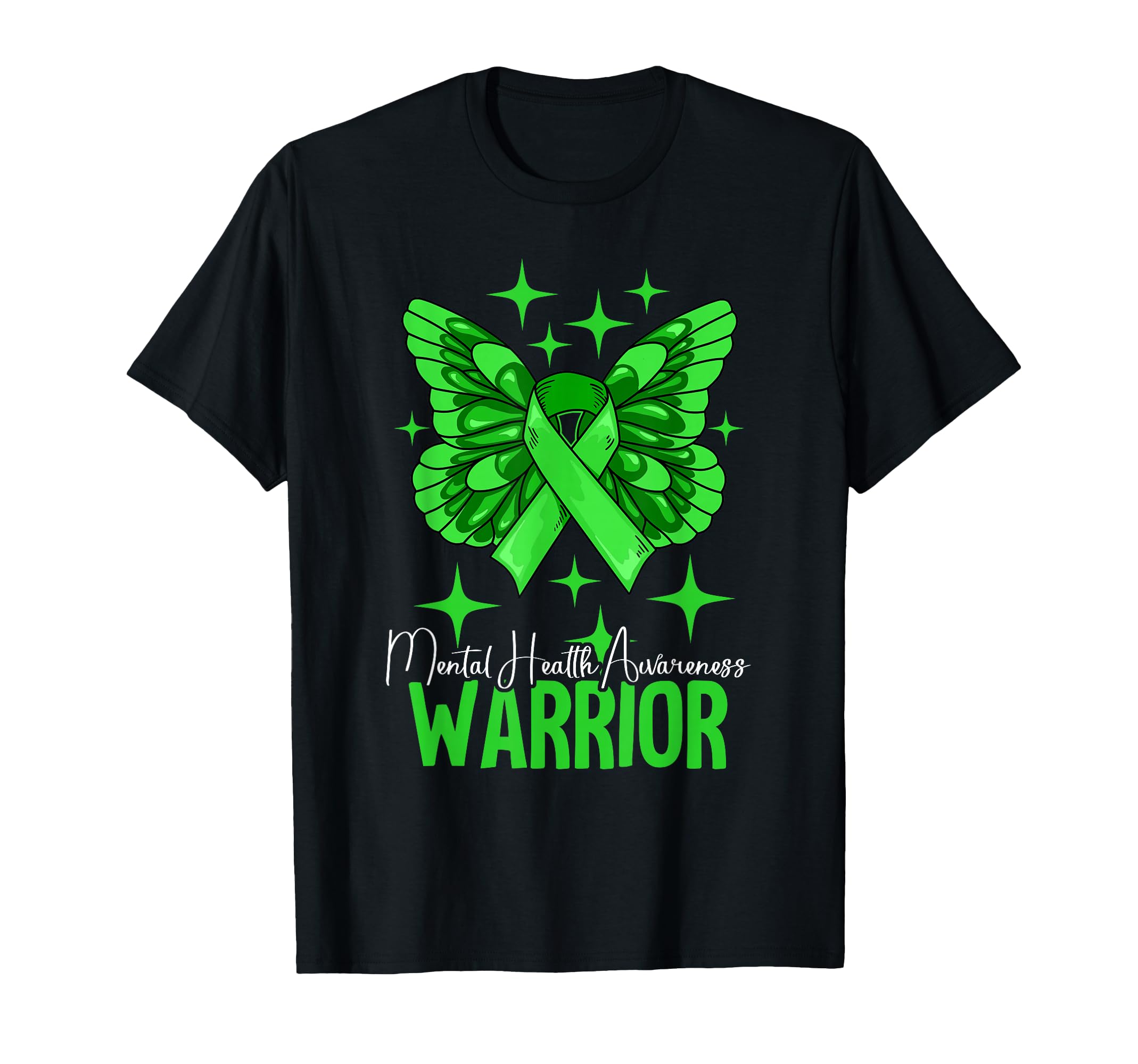 Warrior Mental Health Awareness T-Shirt - Streetwear Style for Adults - T-Shirt, Sweatshirt, Hoodie