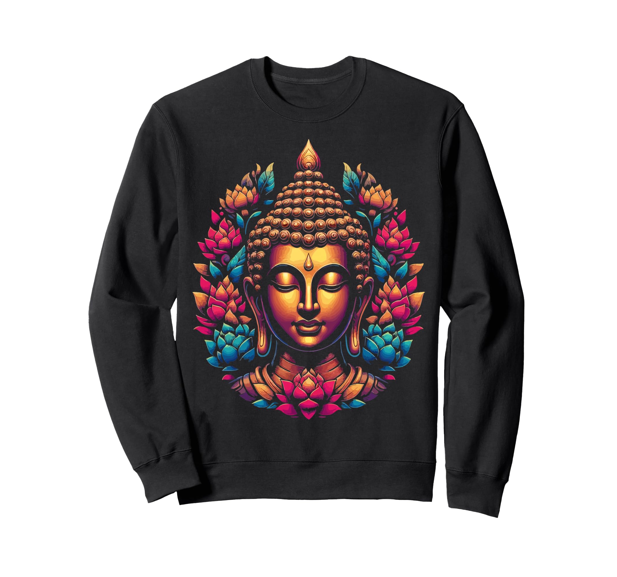 Buddha Buddhist Buddhism Gautama Sweatshirt - Casual Everyday Wear Unisex - T-Shirt, Sweatshirt, Hoodie