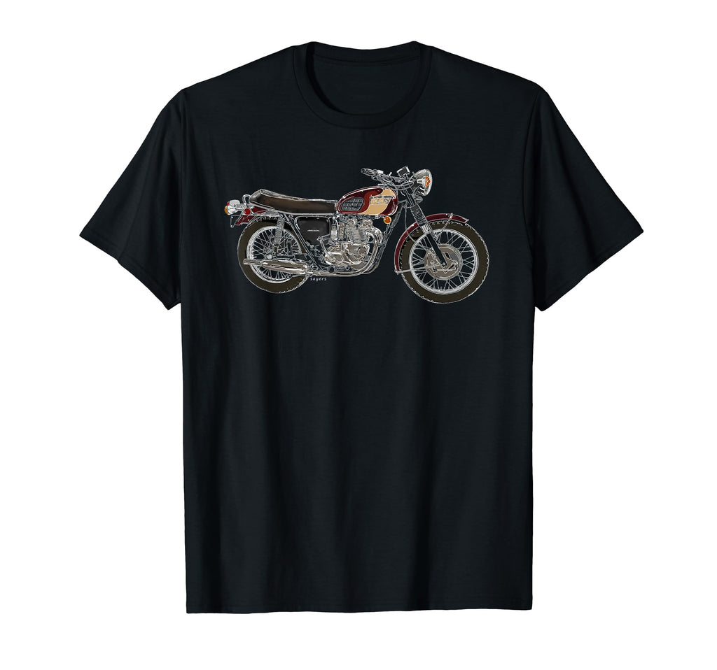 Original Illustration British Motorcycle T-Shirt - Streetwear Style Unisex - T-Shirt, Sweatshirt, Hoodie