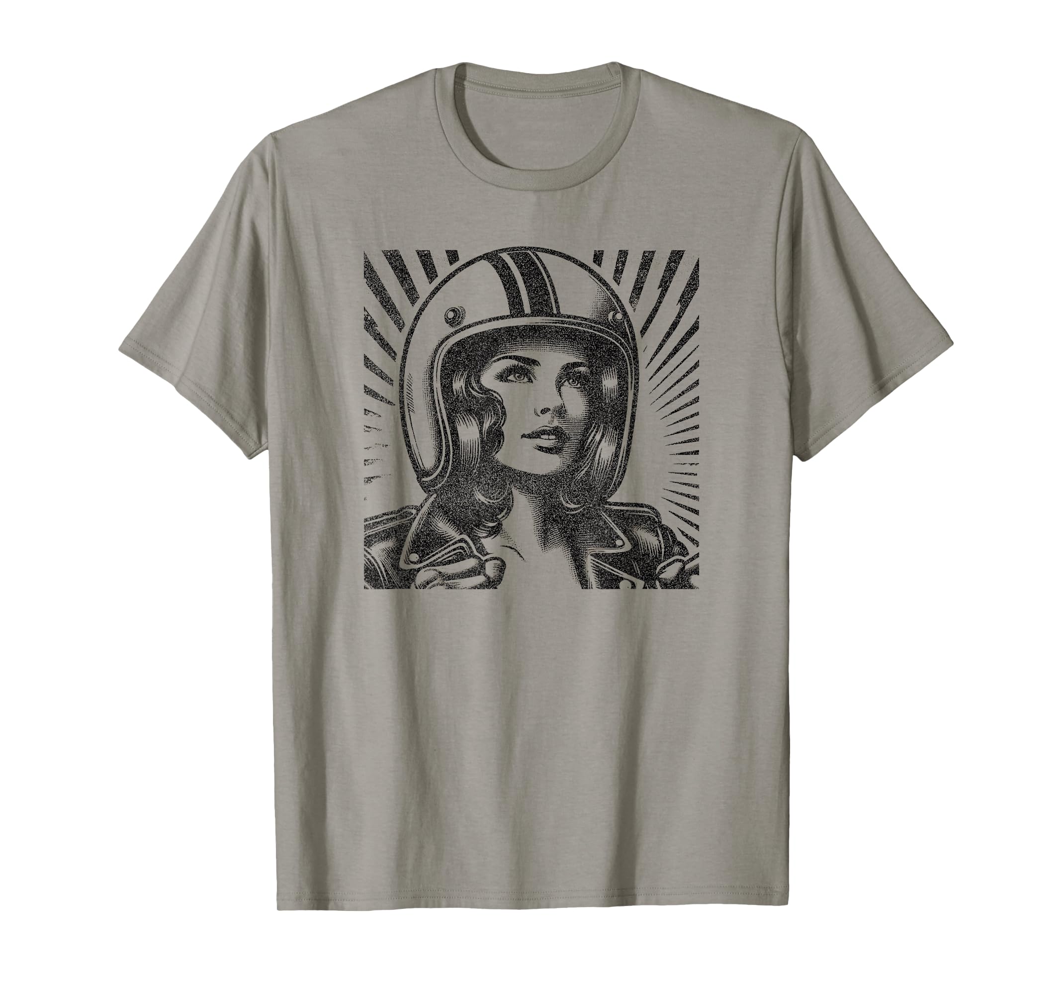 Female Motorcycle Freedom Rider T-Shirt - Minimalist Print for Adults - T-Shirt, Sweatshirt, Hoodie