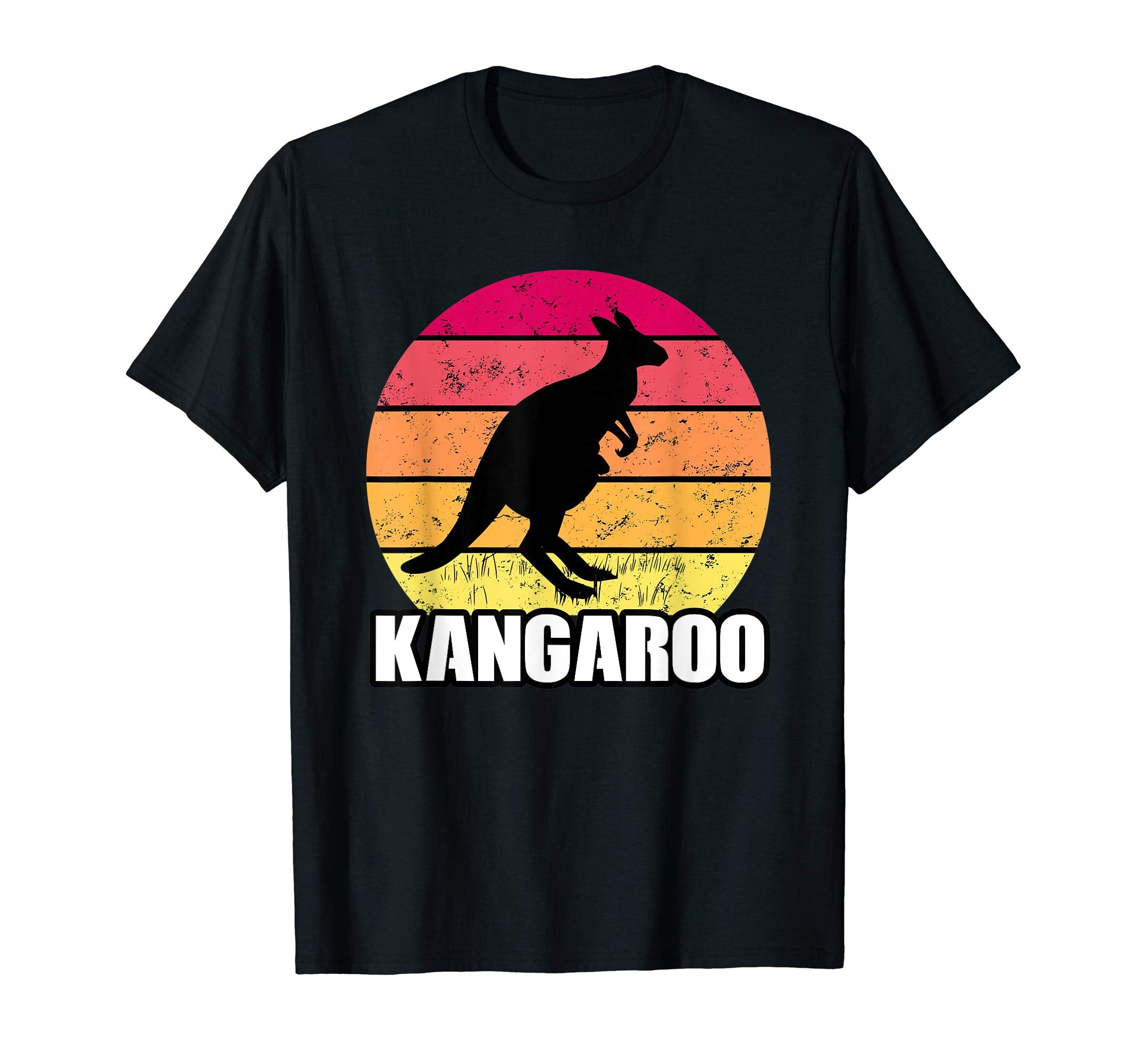 Sunset Kangaroo Lover Australia T-Shirt - Streetwear Style for Adults - T-Shirt, Sweatshirt, Hoodie