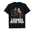 New Roads Biker Skull Motorcycle T-Shirt - Graphic Print Men Women - T-Shirt, Sweatshirt, Hoodie