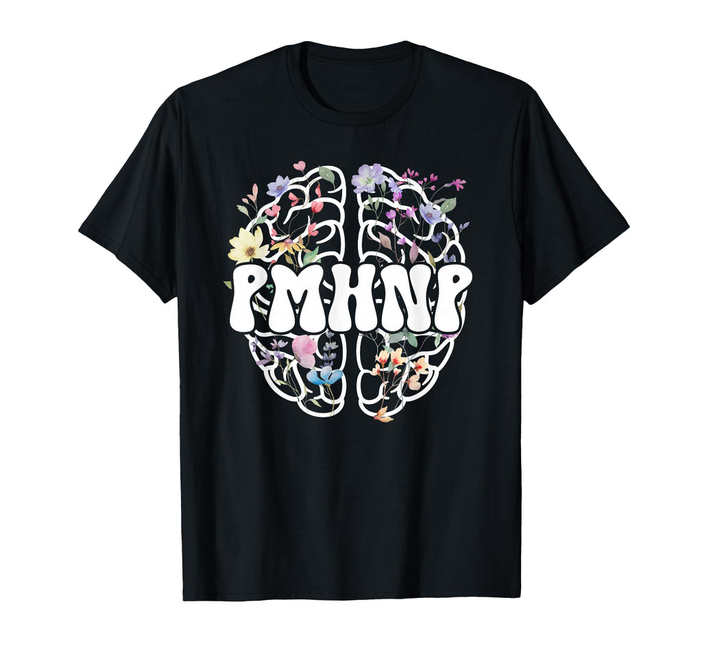 Groovy Pmhnp Psychiatric Mental Health T-Shirt - Custom Art Print Unisex - T-Shirt, Sweatshirt, Hoodie
