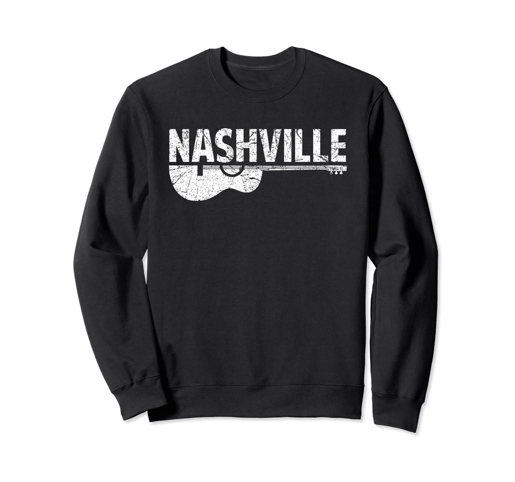 Nashville Tennessee Country Sweatshirt - Aesthetic Graphic for Adults - T-Shirt, Sweatshirt, Hoodie
