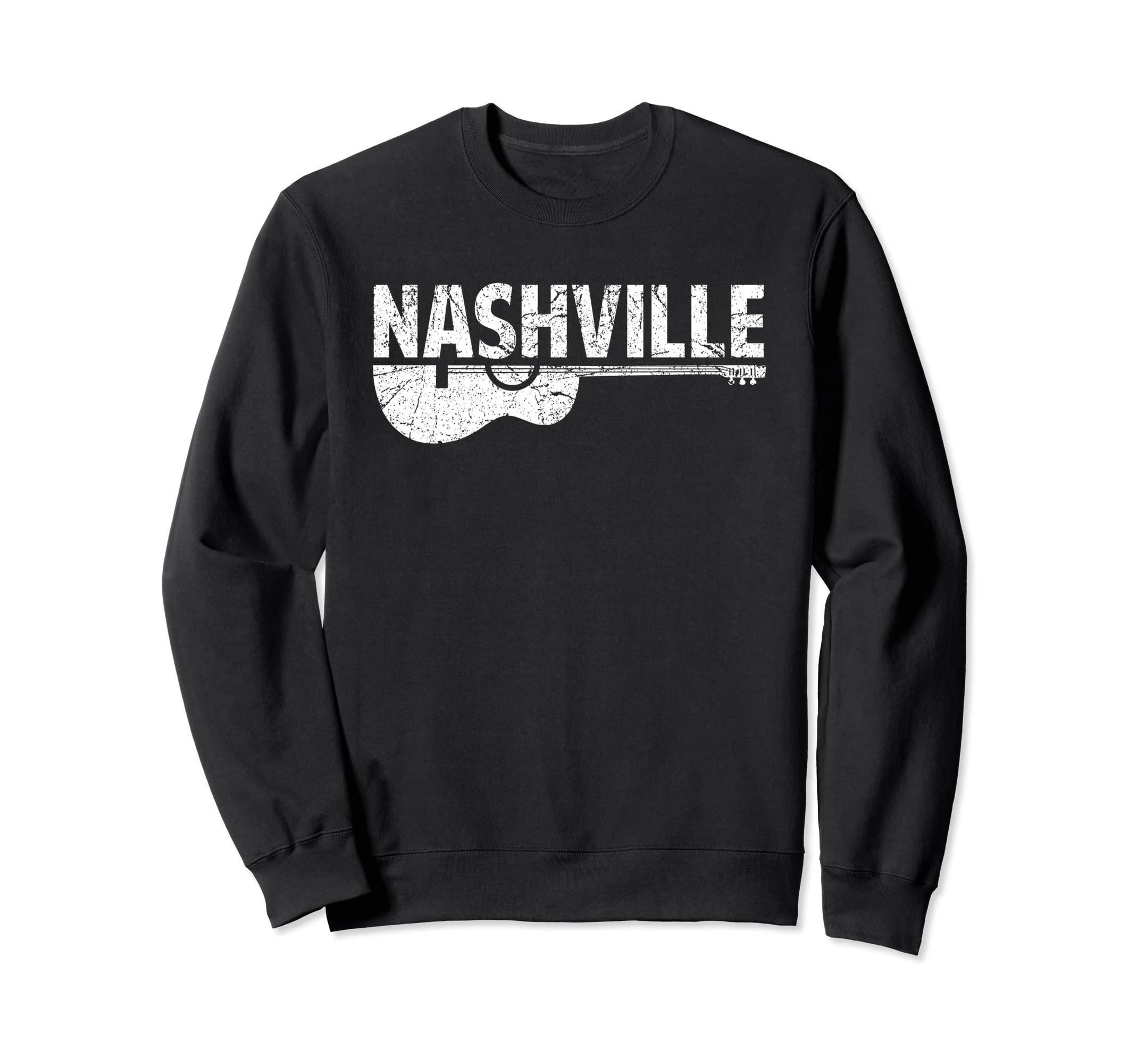 Nashville Tennessee Country Sweatshirt - Aesthetic Graphic for Adults - T-Shirt, Sweatshirt, Hoodie