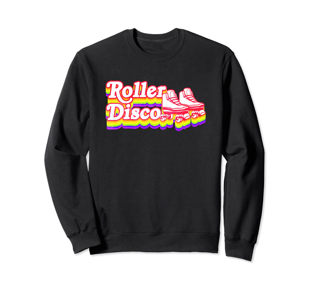 Roller Disco Roller Skate Sweatshirt - Minimalist Print Unisex - T-Shirt, Sweatshirt, Hoodie
