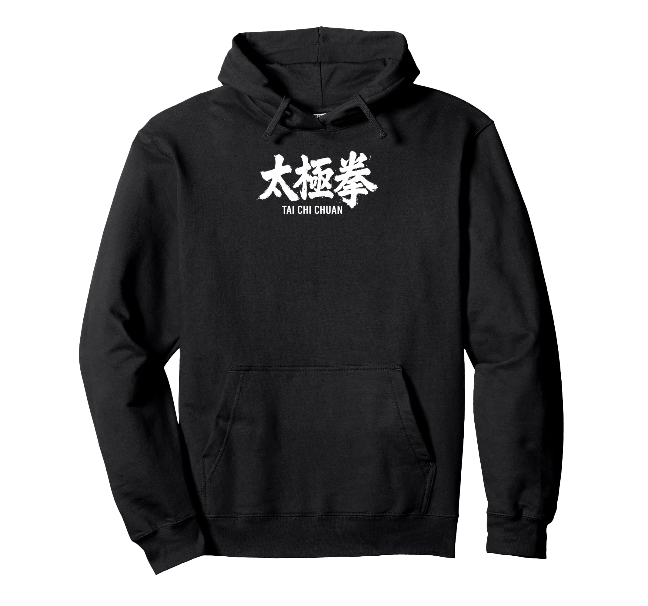Tai Chi Chuan Chinese Typography Martial Hoodie - Minimalist Print Unisex - T-Shirt, Sweatshirt, Hoodie