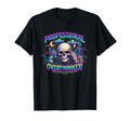 Professional Overthinker Skull T-Shirt - Custom Art Print for Adults - T-Shirt, Sweatshirt, Hoodie