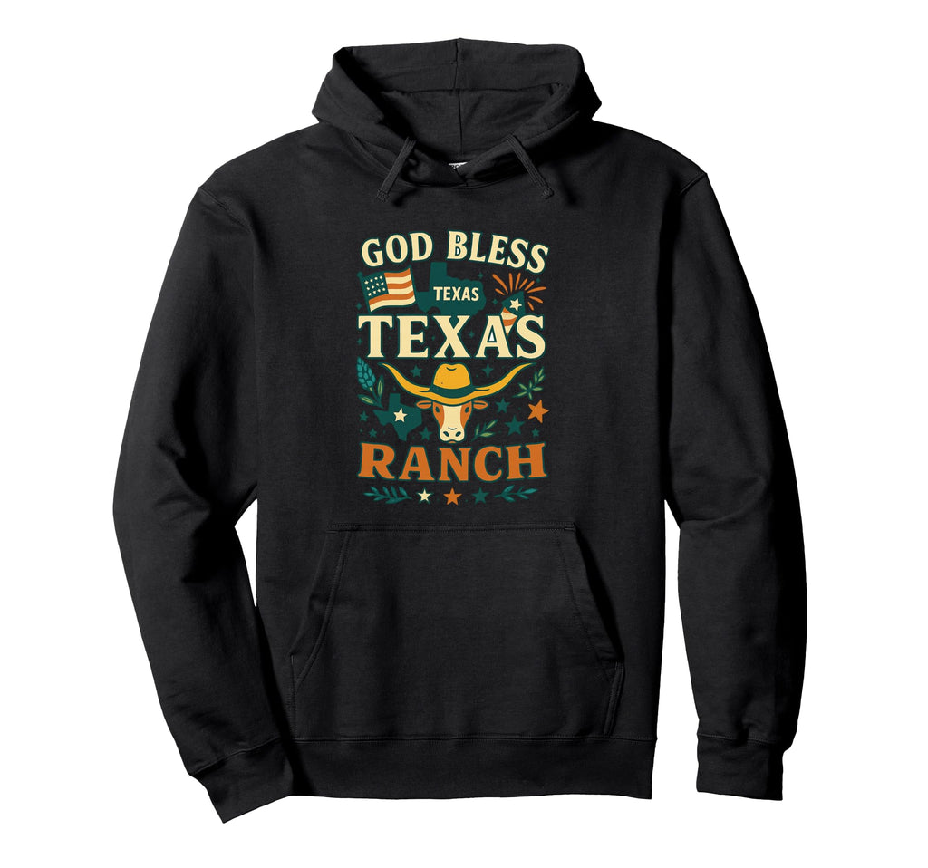 Texas Western Hoodie - Trendy Graphic for Adults - T-Shirt, Sweatshirt, Hoodie